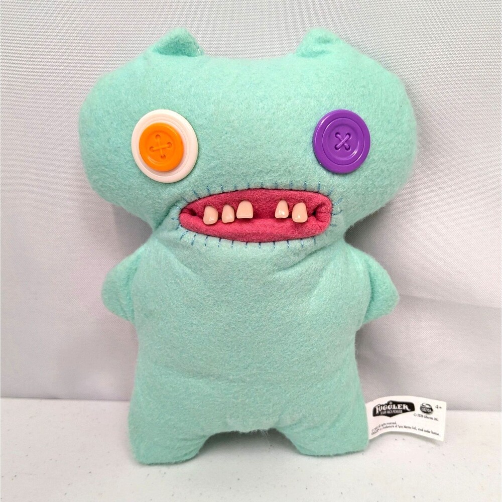 Fuggler Gap Tooth Blue Monster Laboratory Misfits Stuffed Plush Toy